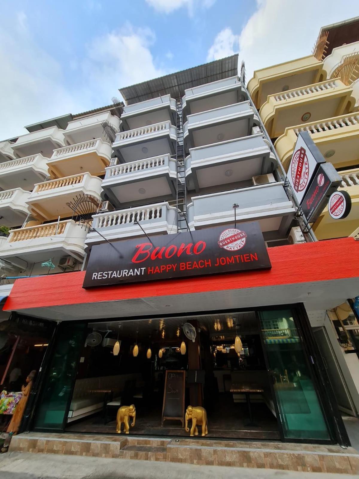 Happy Beach Jomtien Guesthouse エクステリア 写真